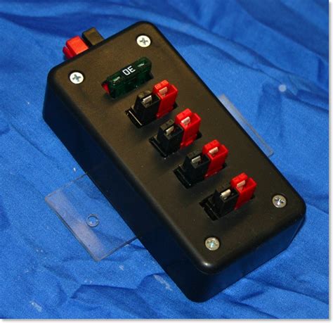 anderson powerpole distribution box|12 vdc anderson powerpole outputs.